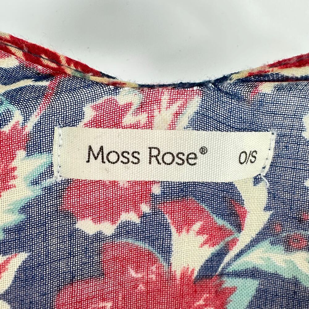 Moss Rose Womens Kimono Cover Up Gauze Cotton Colorful Summer Boho Festival - Picture 4 of 8
